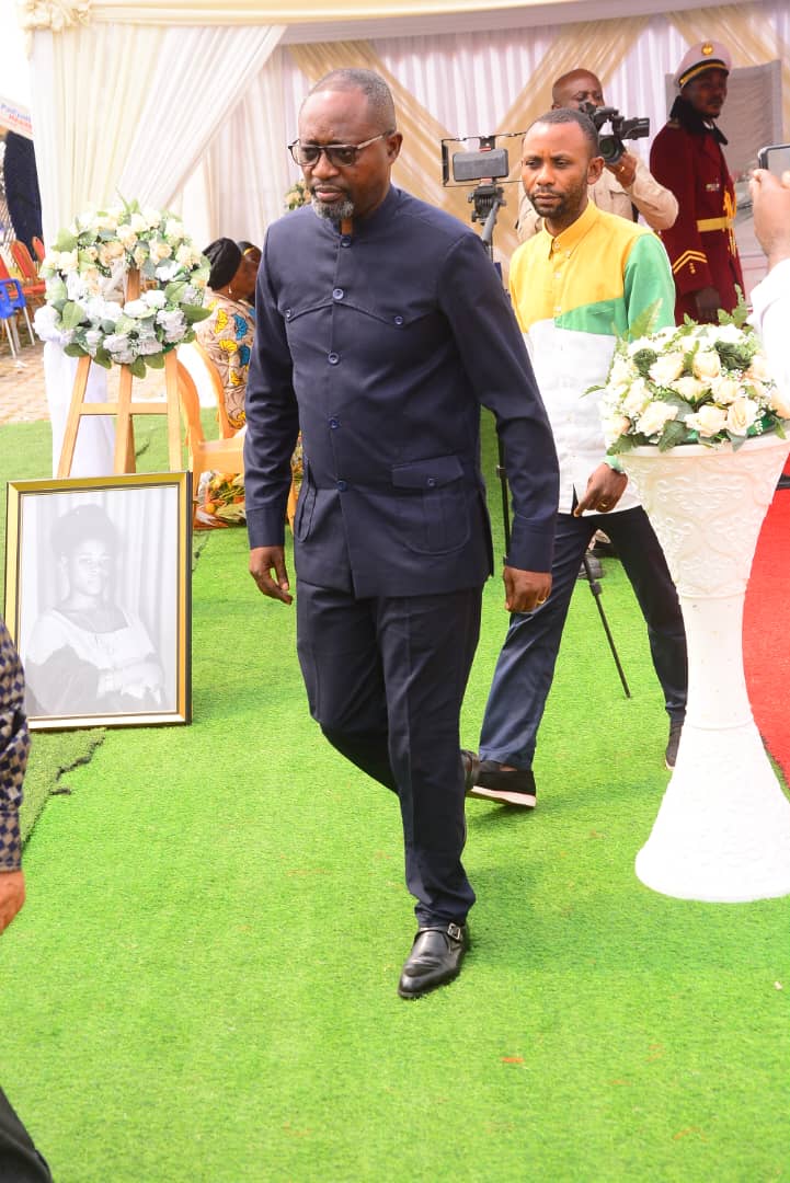 Dr. Justin B. Mudekereza attending a community gathering