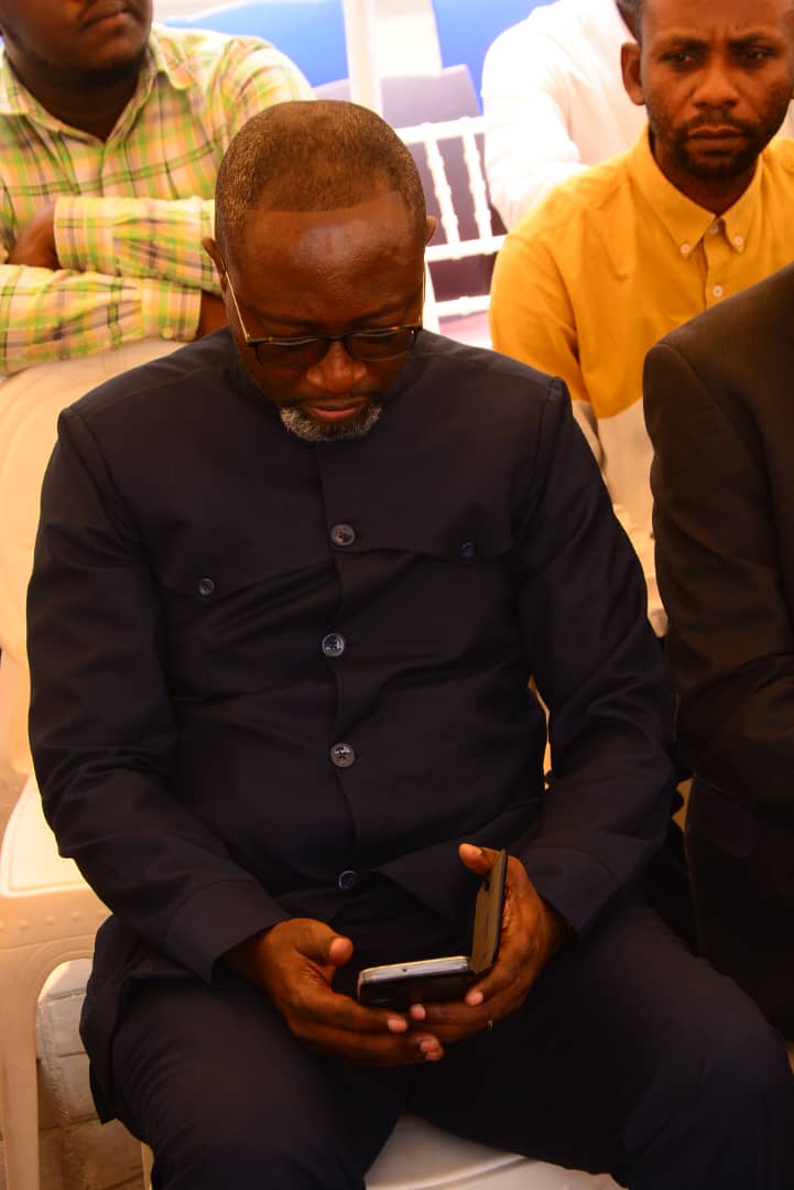 Dr. Justin B. Mudekereza during a public engagement